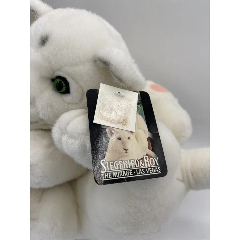 Authentic Siegfried and Roy Tussling Tiger Cubs Plush Set NWT Brand New READ